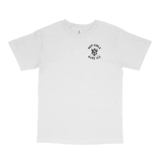 HOT GIRLS HATE ICE TEE (WHITE)