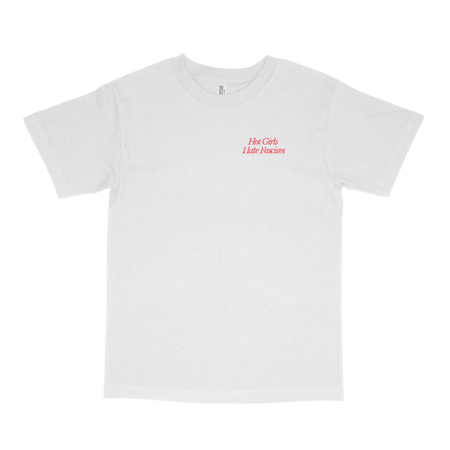 CALL ME ANTIFASCIST TEE