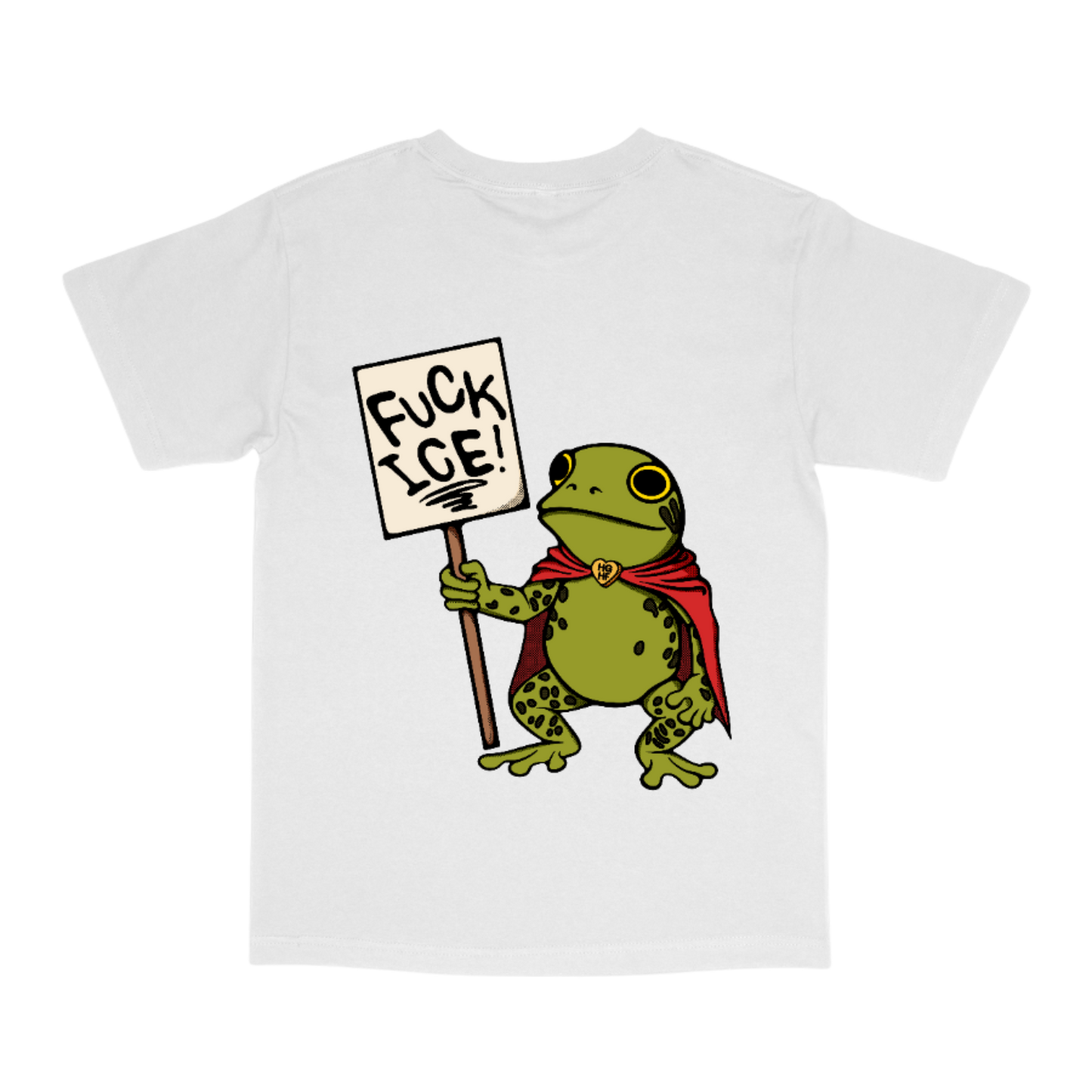 FROGS HATE ICE TEE- WHITE