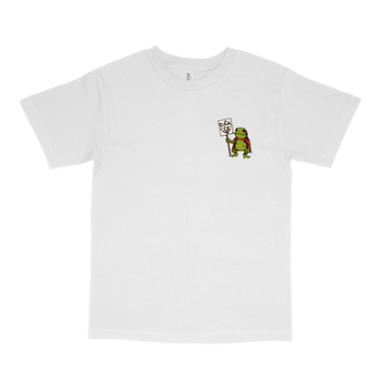 FROGS HATE ICE TEE- WHITE